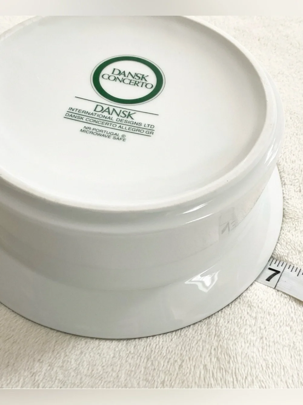 Dansk Concerto Allegro Green Rim Soup Cereal Bowl 6.75” Portugal Replacement